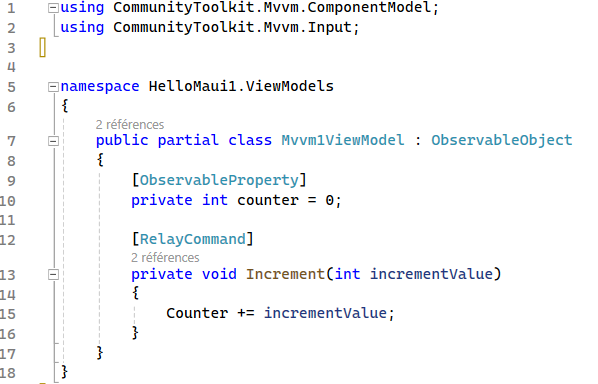 viewmodel folder
